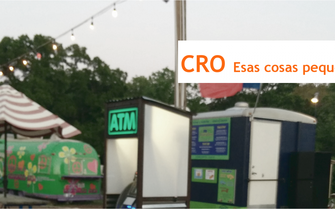 CRO, pequeños arreglos grandes soluciones