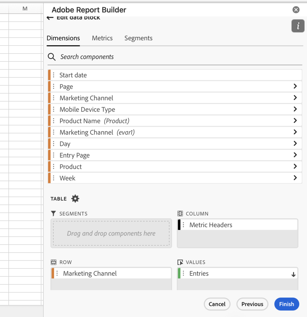Manual de Report Builder: primeros pasos para hacer informes de Adobe Analytics en Excel 5 Informes copn report builder de adobe analytics