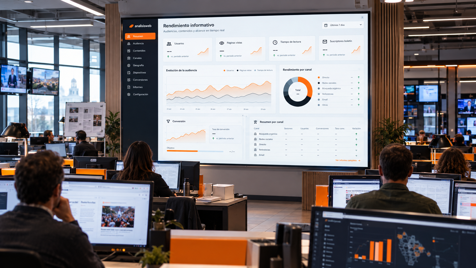 Dashboards a medida y visualización de datos 1 redacción digital con un cuadro de mando dashboard a la vista de todos- analisisweb
