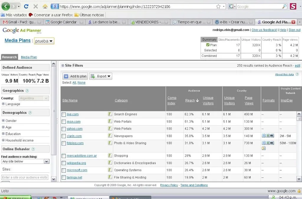 Preparando un entorno de analítica web con Google