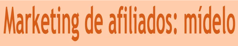Marketing de afiliados: ejemplo de como medir con Analytics
